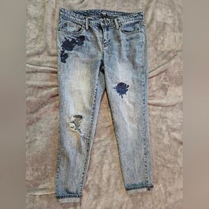 GAP Distressed Blue Jeans